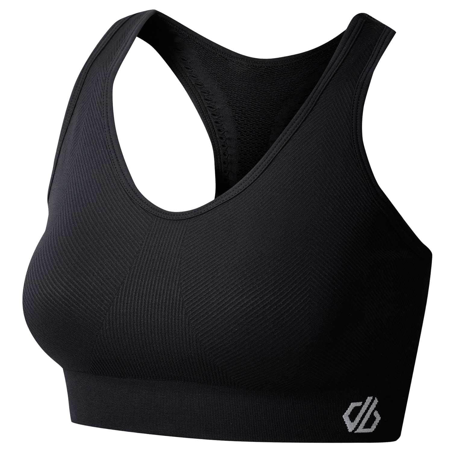 Dare 2B Women's Jet Black React Sports Bra In Large