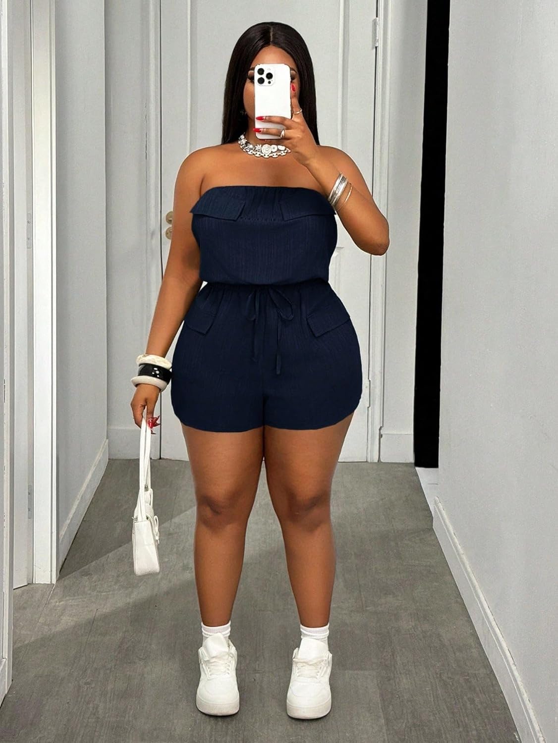 Rompers for Women Summer 2026 Spring/Summer & Casual & Solid Sleeveless Crop Jumpsuit