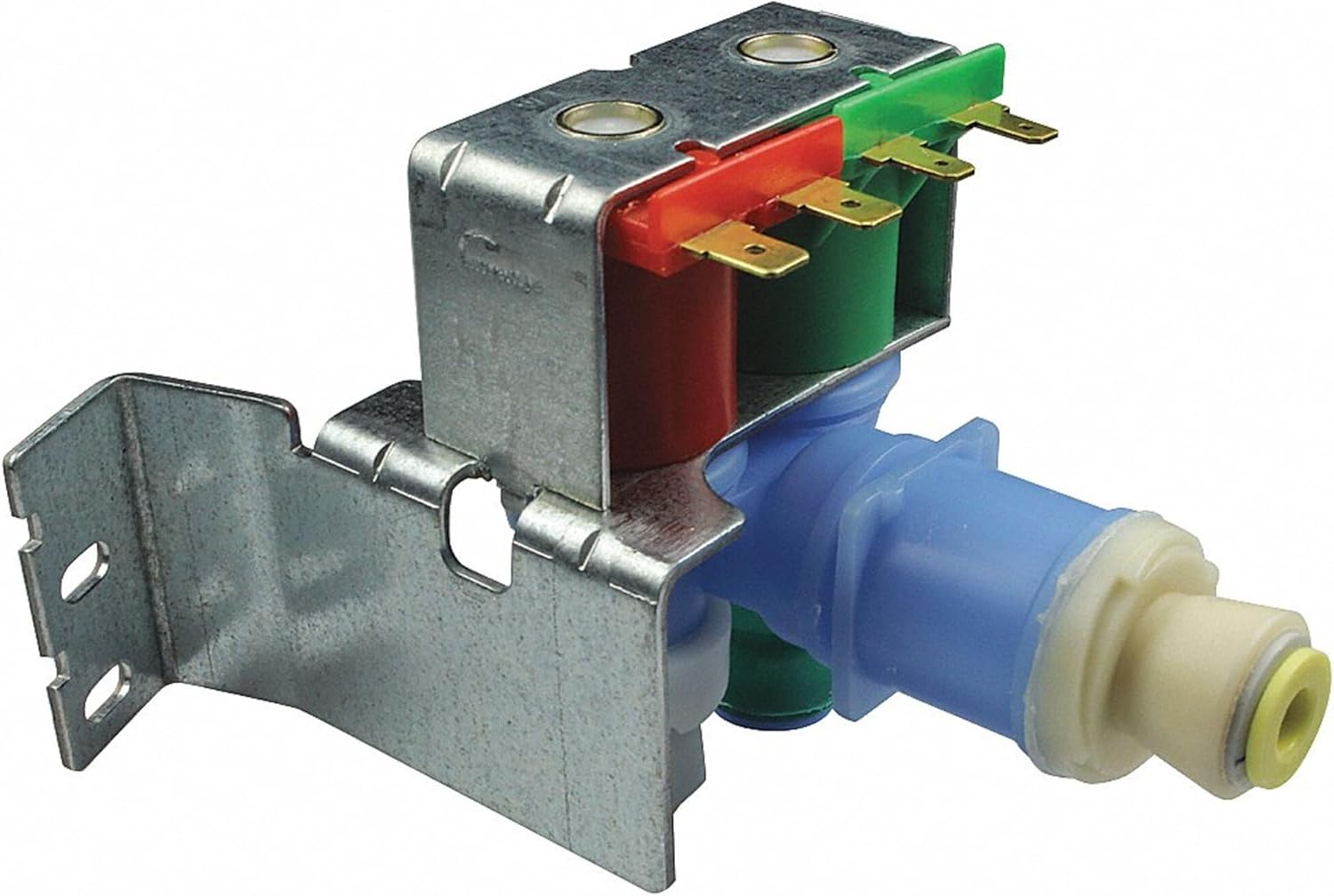[FBA] NEW OEM Produced IMV708 W10408179 4389177 for Whirlpool Kitchenaid Kenmore Regrigerator Water Valve by Robertshaw Replacement Part