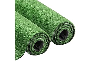 Goasis Outdoor Fake Grass Rug: Lifelike Turf for a Lush Landscape