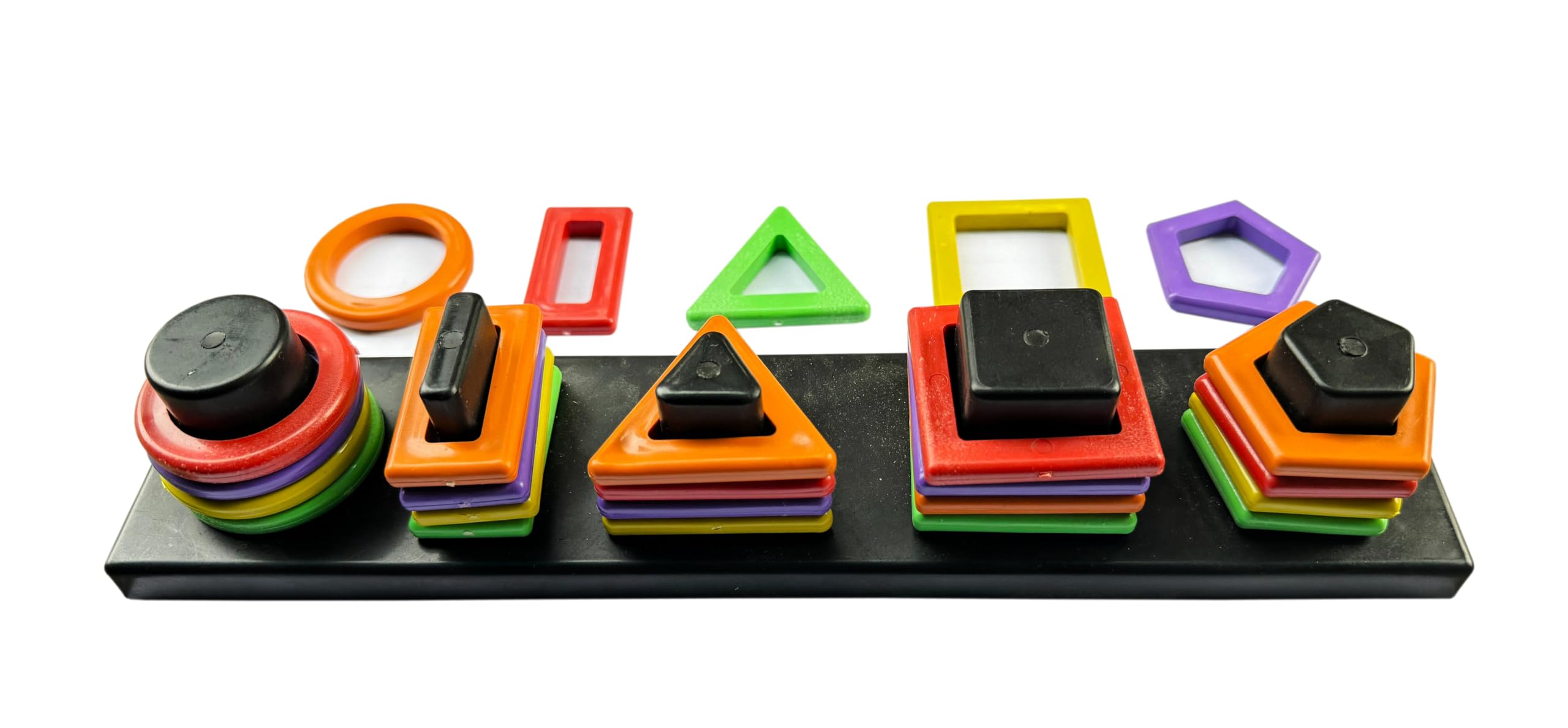 STOFFIER GARTEN Angle Geometric Plastic Blocks, Sorting & Stacking Toys for Toddlers and Kids, Color Stacker Shape Sorter Educational Learning Toy for 1-4 Years Old Boys and Girls (B0CR8DLMQ8) Amazon Price History, Amazon Price Tracker