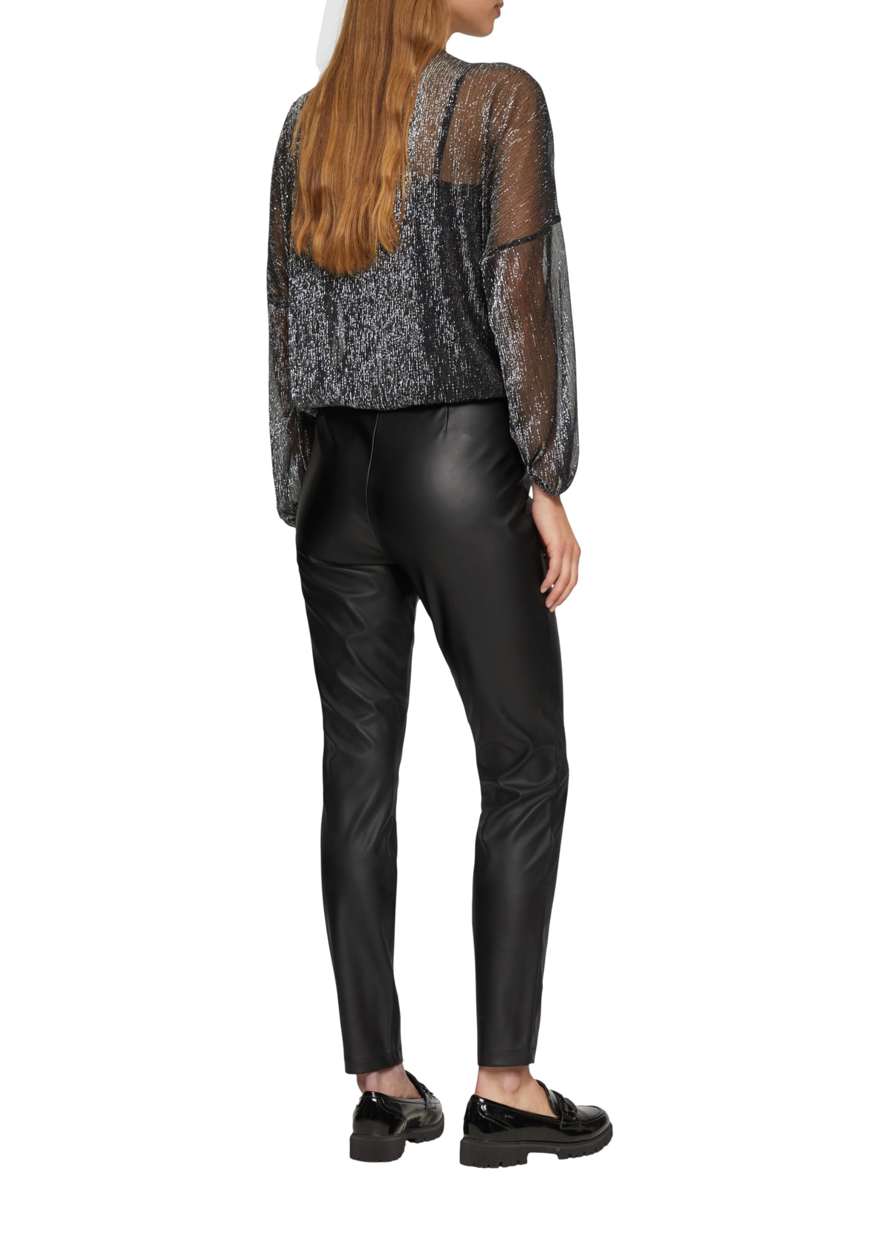 s.Oliver Leggings in Finta Pelle Donna