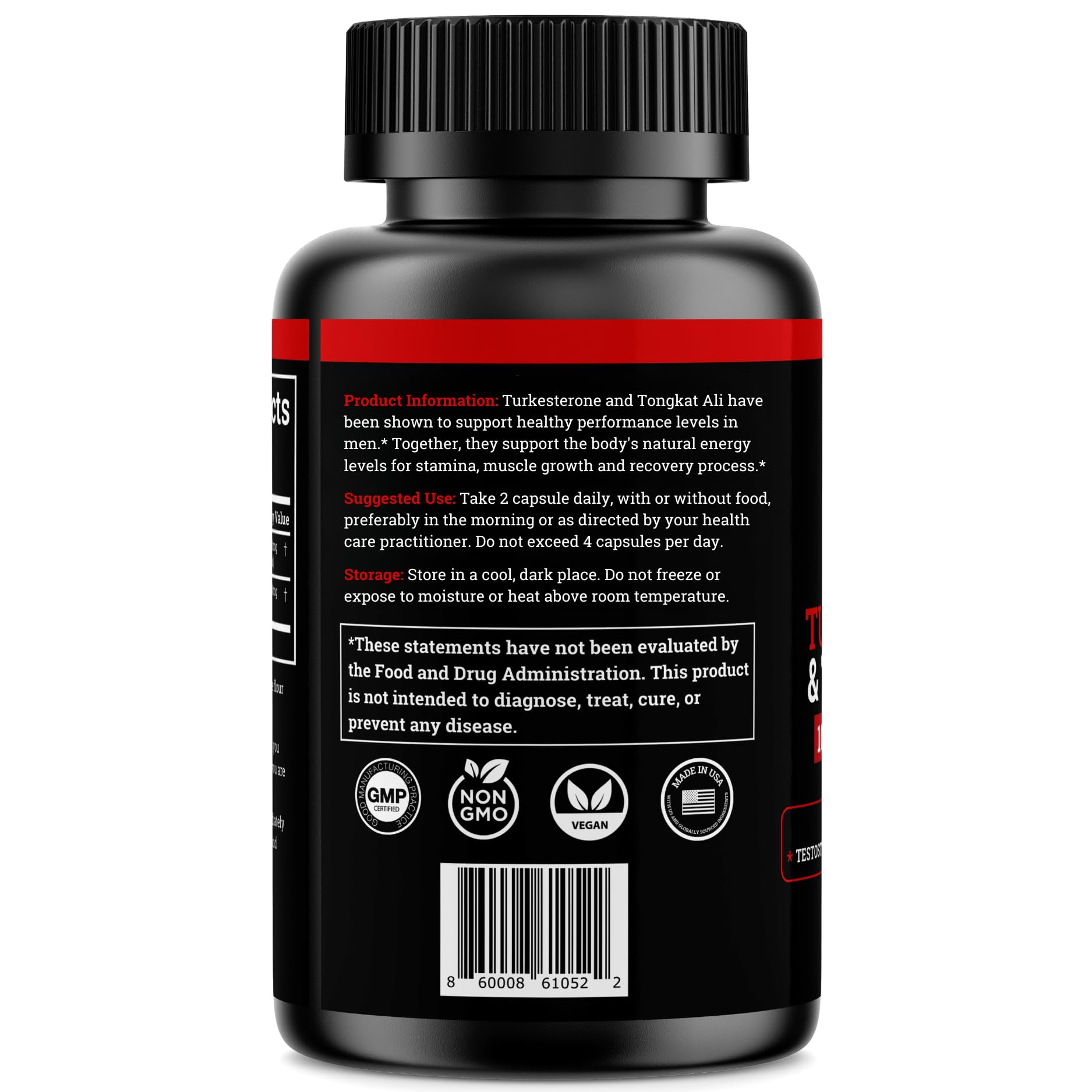 Black Forest Turkesterone Tongkat Ali Supplement 1000mg per Serving (Max Purity 95%) Turkesterone Supplement for Men (Tongkat Ali for Men Longjack 200:1) Similar to Tongkat Ali Fadogia Agrestis — Amazon image 3