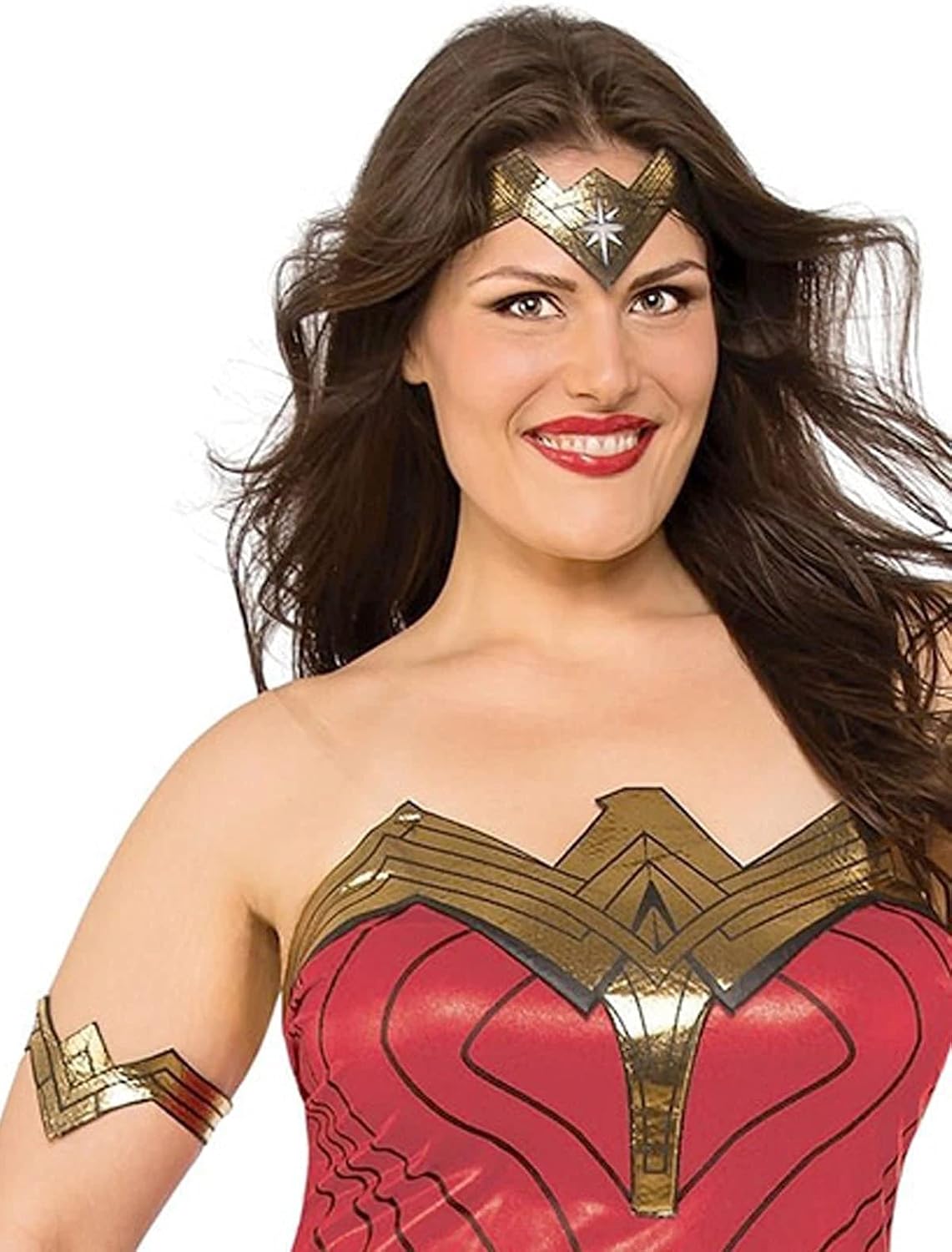 Rubies DC Justice League: Wonder Woman Costume for Adults, Women's Plus - Image 2