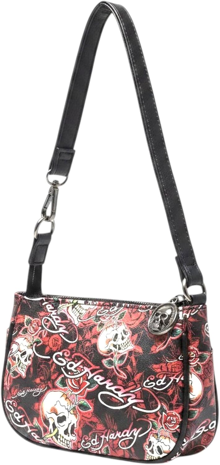 ED HARDY Women's Wristlet with Versatile Strap