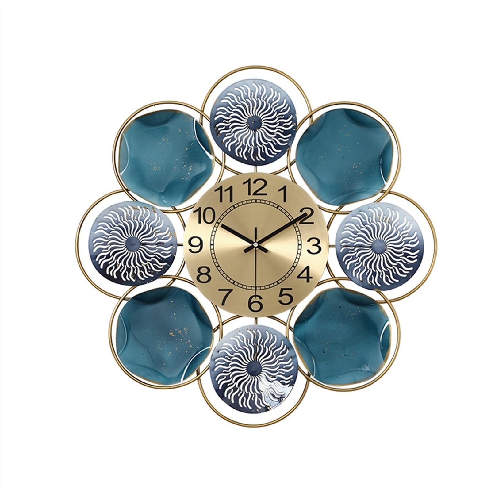 Horloge murale de salon moderne pour décorer un couloir design