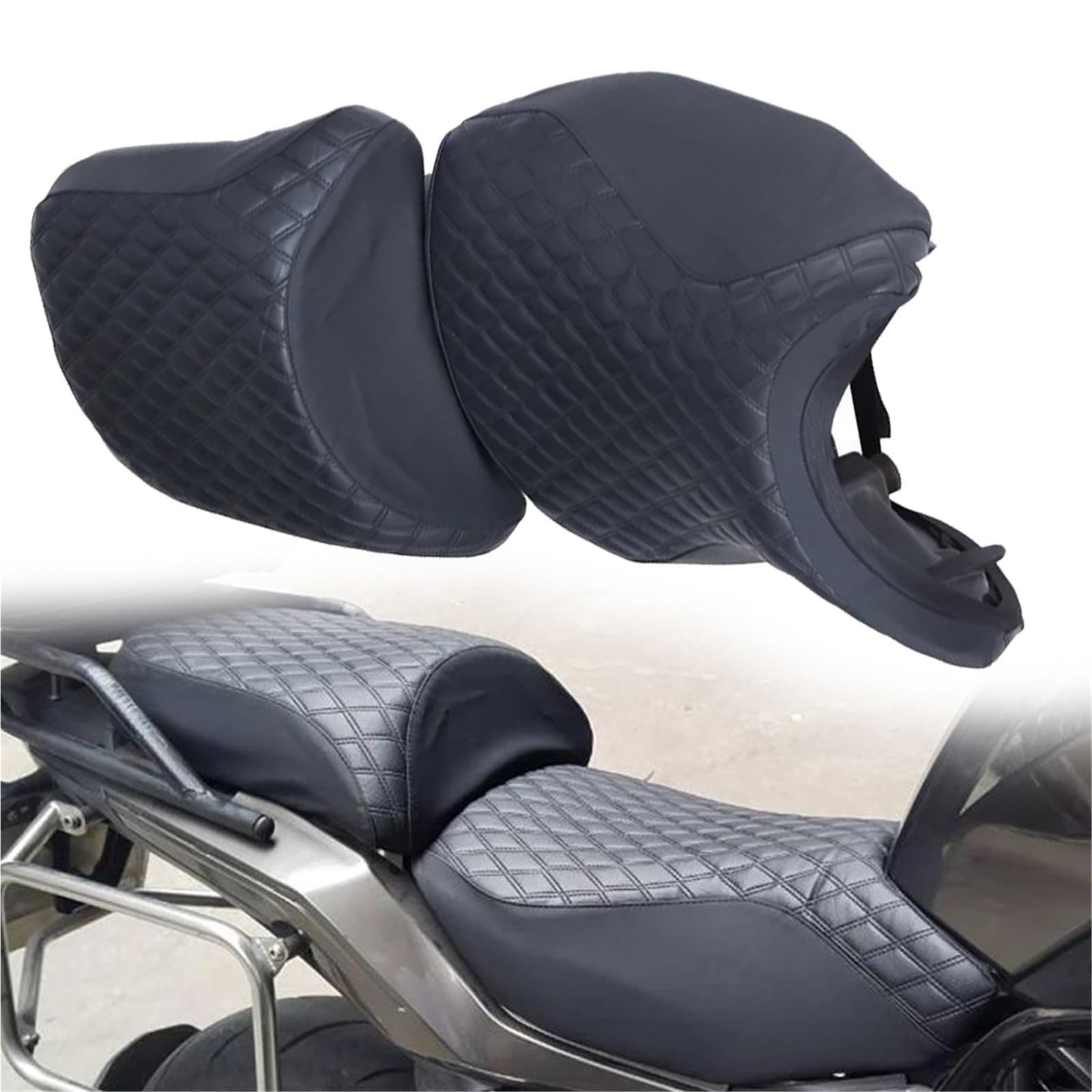 Housse de siège de moto isolée pour voyager confortablement en Benelli TRK 502