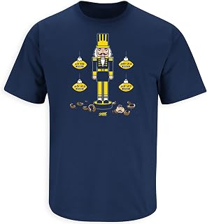 Smack Apparel Nutcracker (Anti-Ohio) T-Shirt for Michigan College Fans (SM-5XL)
