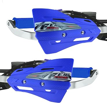 Dirt Bike Hand Guards with Grips, Univeral Dirtbike Motorcycle Handguards 7/8 and 1 1/8, MX Motocross Supermoto Racing ATV Handguards 22mm 28mm