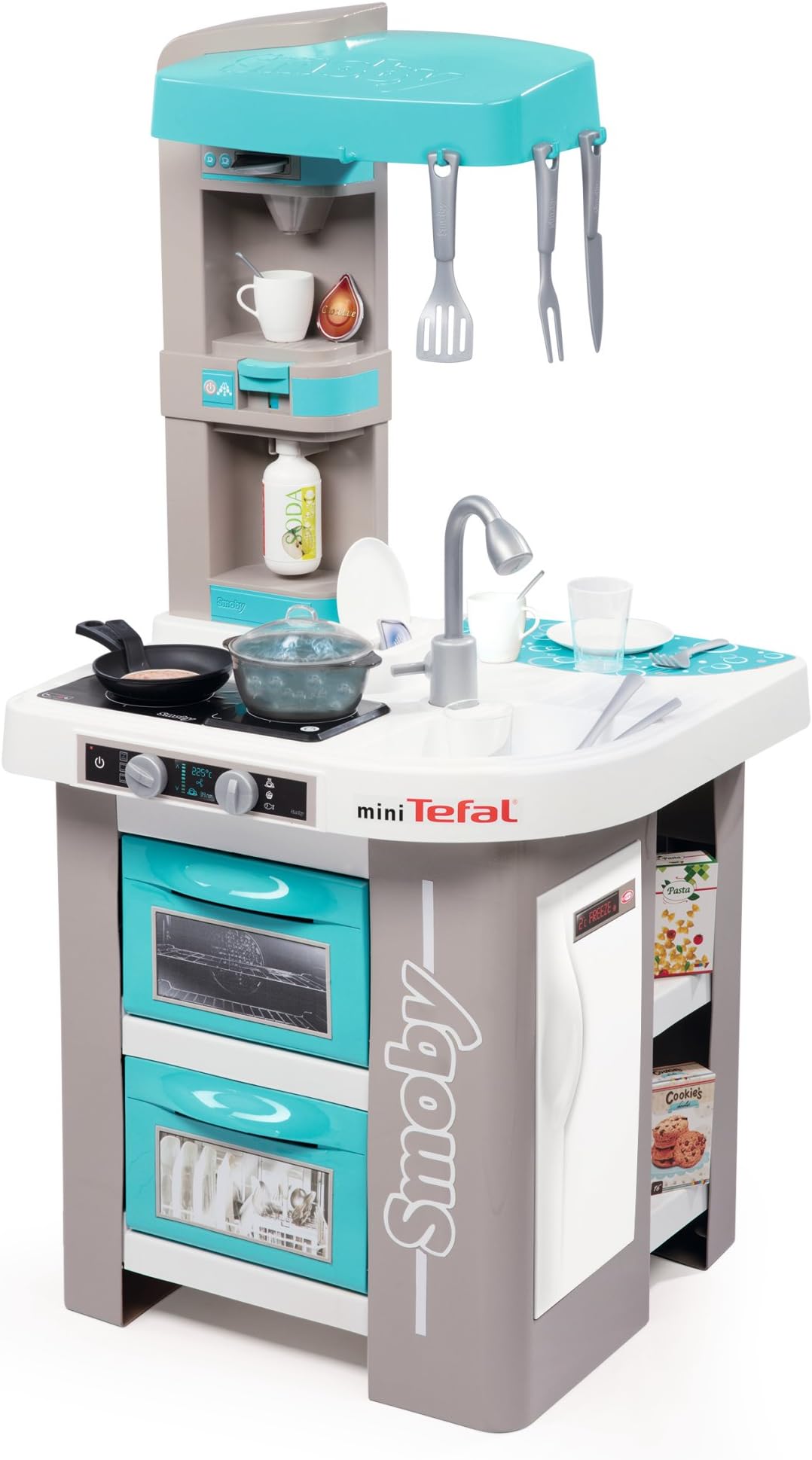Smoby 311023 Tefal Studio Bubble Play Kitchen, Blue