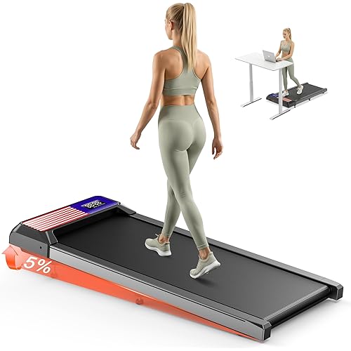 Incline Walking Treadmill Pad for Home - 2.5HP Adjustable Speed, 265Lbs Weight Capacity Running Machine with APP & Remote Control, LED Display