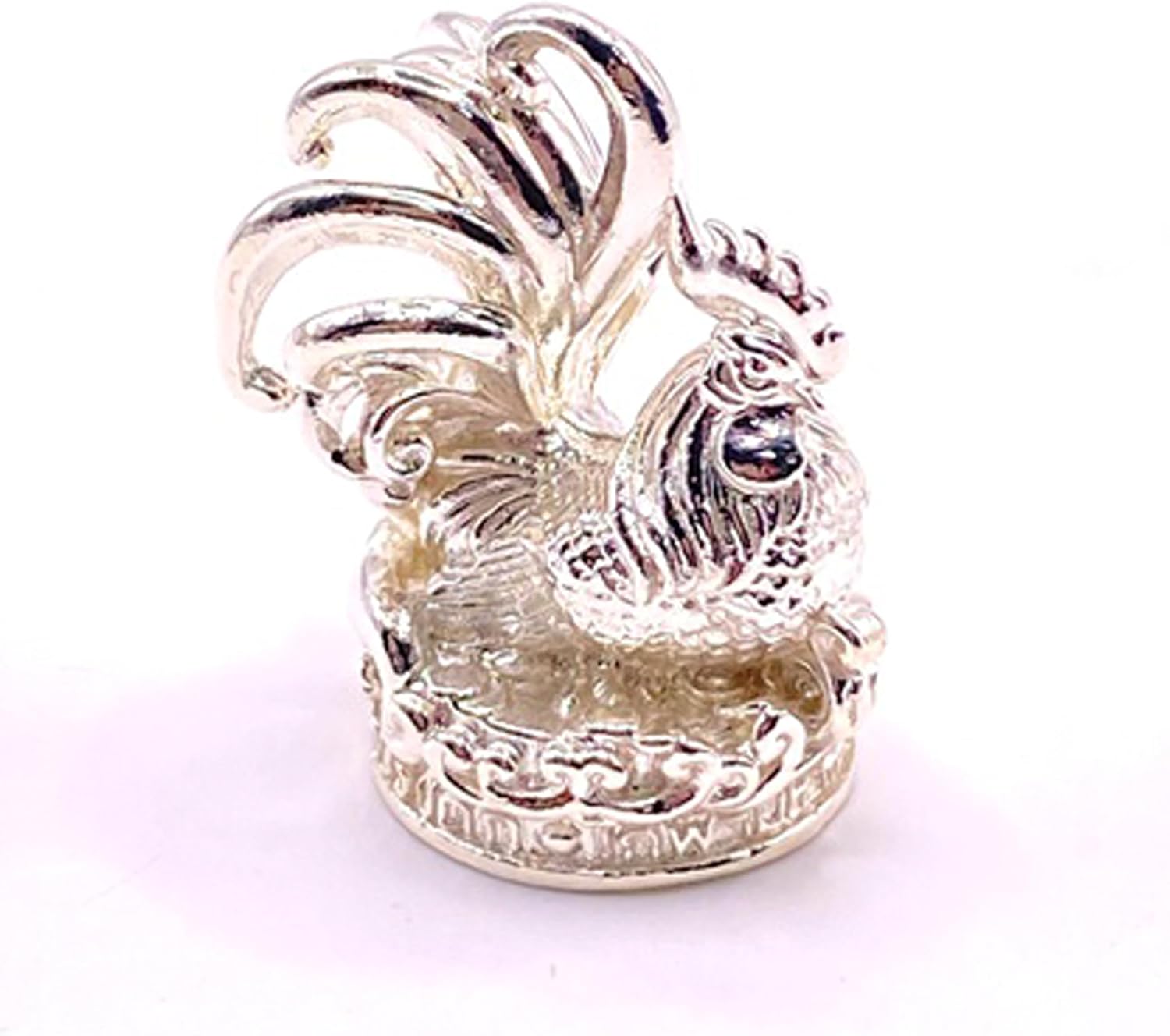 Thai Chicken Amulet Fortune Attraction Talisman (Phaya Kai) Kai Faa Prayaliang & Kai Faa Mahasedtee by Luang Ta Noi Blessed by Luang Pu Maha Sila – Wealth Luck Prosperity Pendant