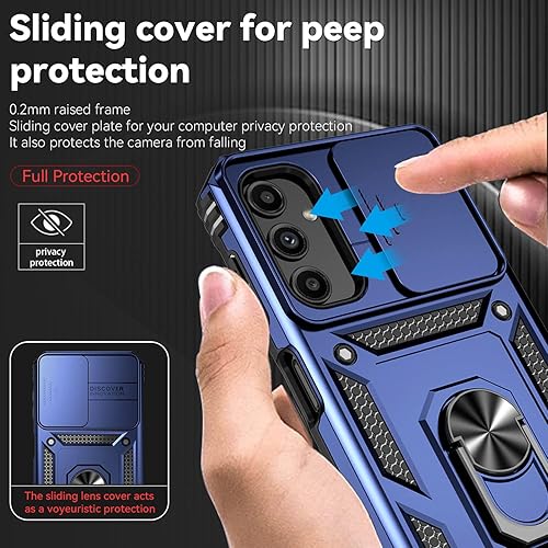 Miniatura 3 de SKMY Funda para Samsung Galaxy A24 5G, Galaxy A24 5G, con protectores de pantalla y funda para cámara, grado militar de 16 pies. Funda a prueba de
