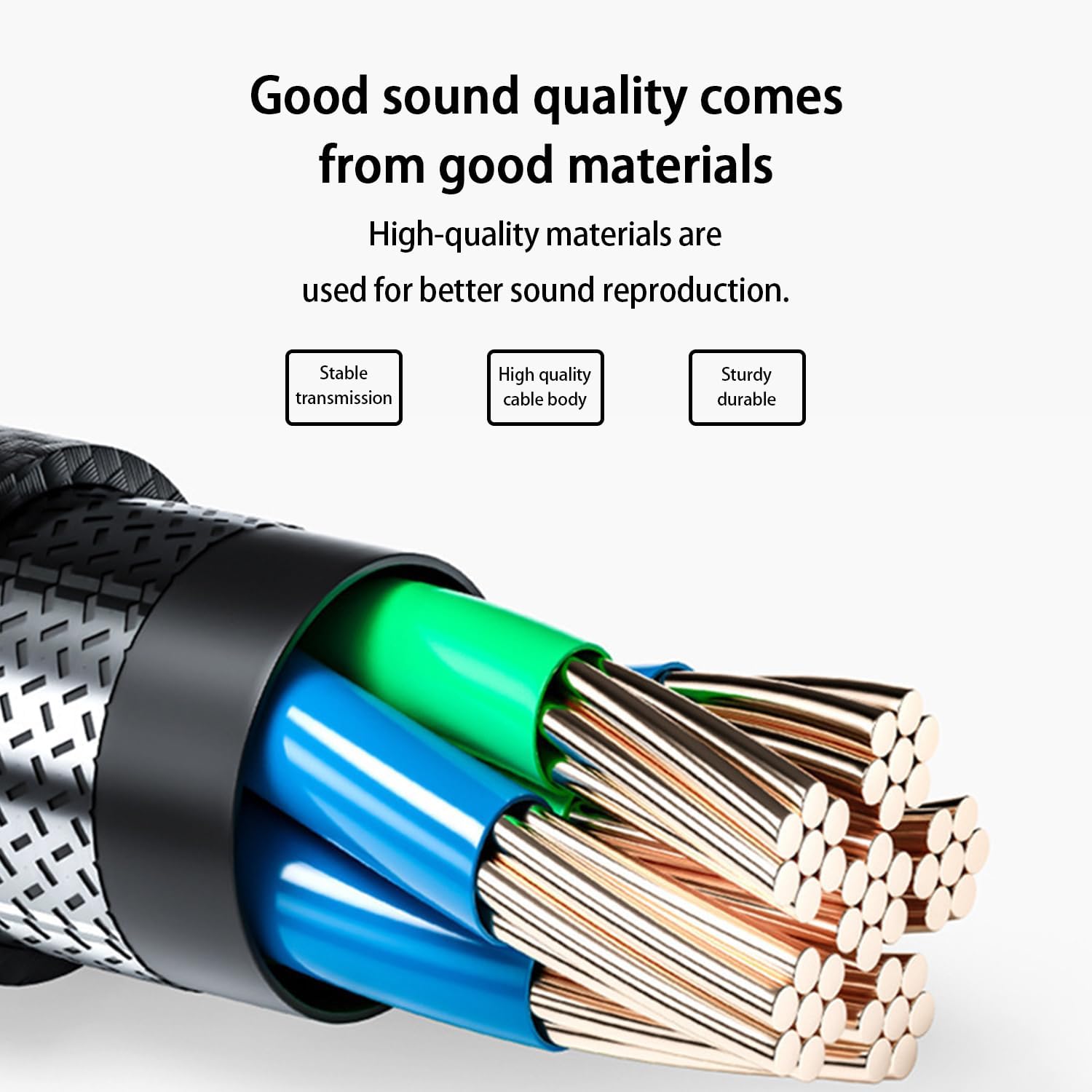 Wired Earbuds with a Comfortable in-Ear Design, Featuring an in-line Microphone and Controls; Ideal for Everyday use with Clear Sound (Black-6)