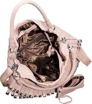 Studded Tutu Leather Handbag (#1720-012)