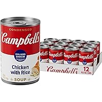 Vista 8 de Campbell’s - Sopa condensada de pollo con arroz, lata de 10.5 onzas