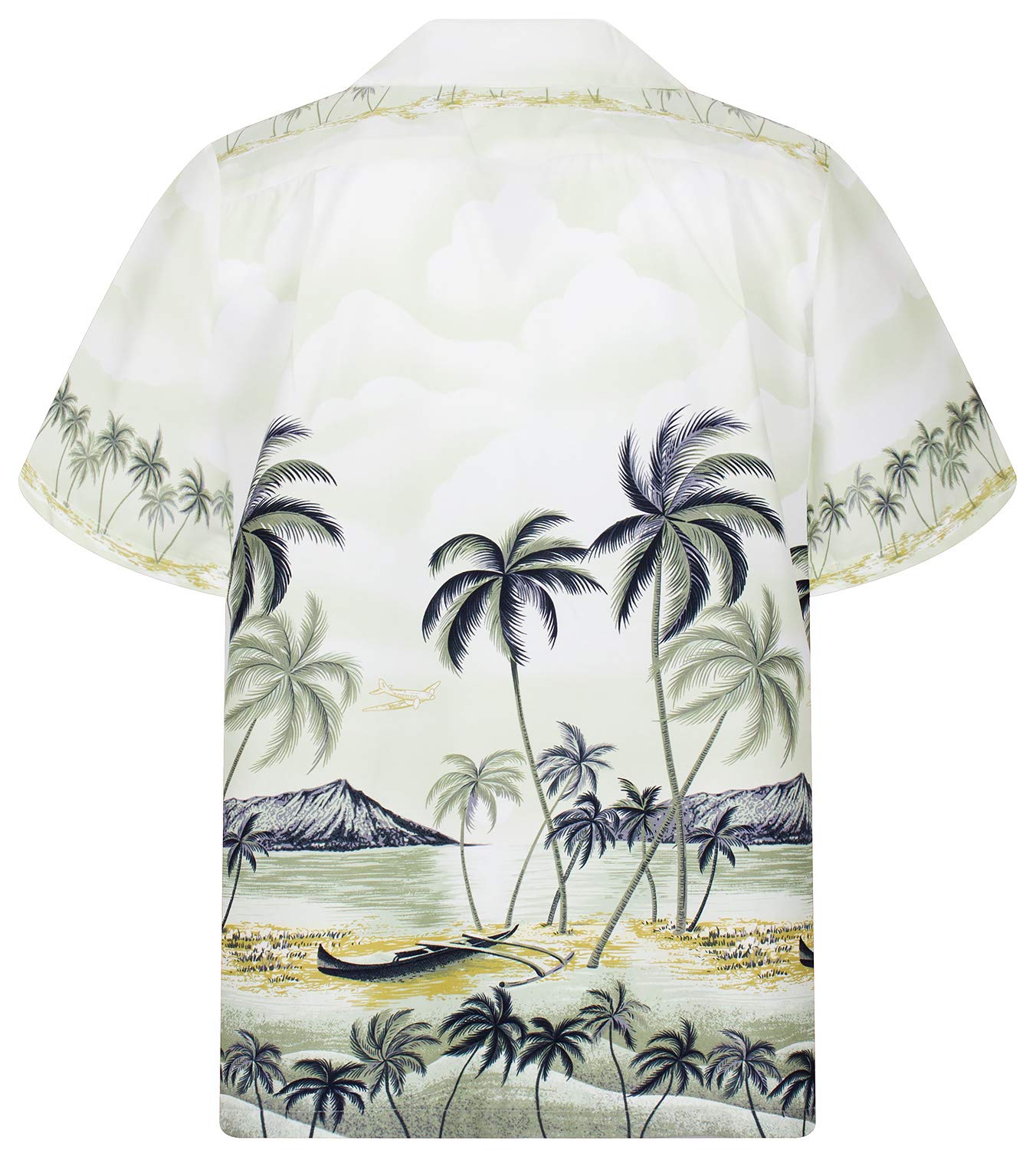 KY‘s | Original Camicia Hawaiana | Signori | S - 4XL | Maniche Corte | Tasca Frontale | Hawaii Stampa | Fiori | Rosso