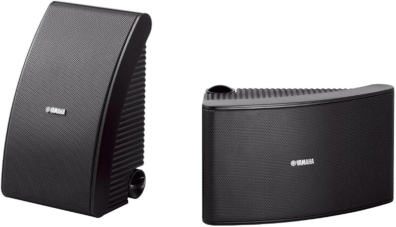 NS-AWS592BL 150 vatios, cono de 6.5 pulgadas, parlantes para interiores/exteriores para todo tipo de clima (1 par, negro)