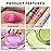 Oulac Hot Pink Cream Eyeshadow also for Highlighter Highly Pigmented Eye Shadow Waterproof&Long Lasting with Moisturizing Formula Blendable Shimmer Eye Make-up,Vegan & Cruelty-Free, 6g, 09