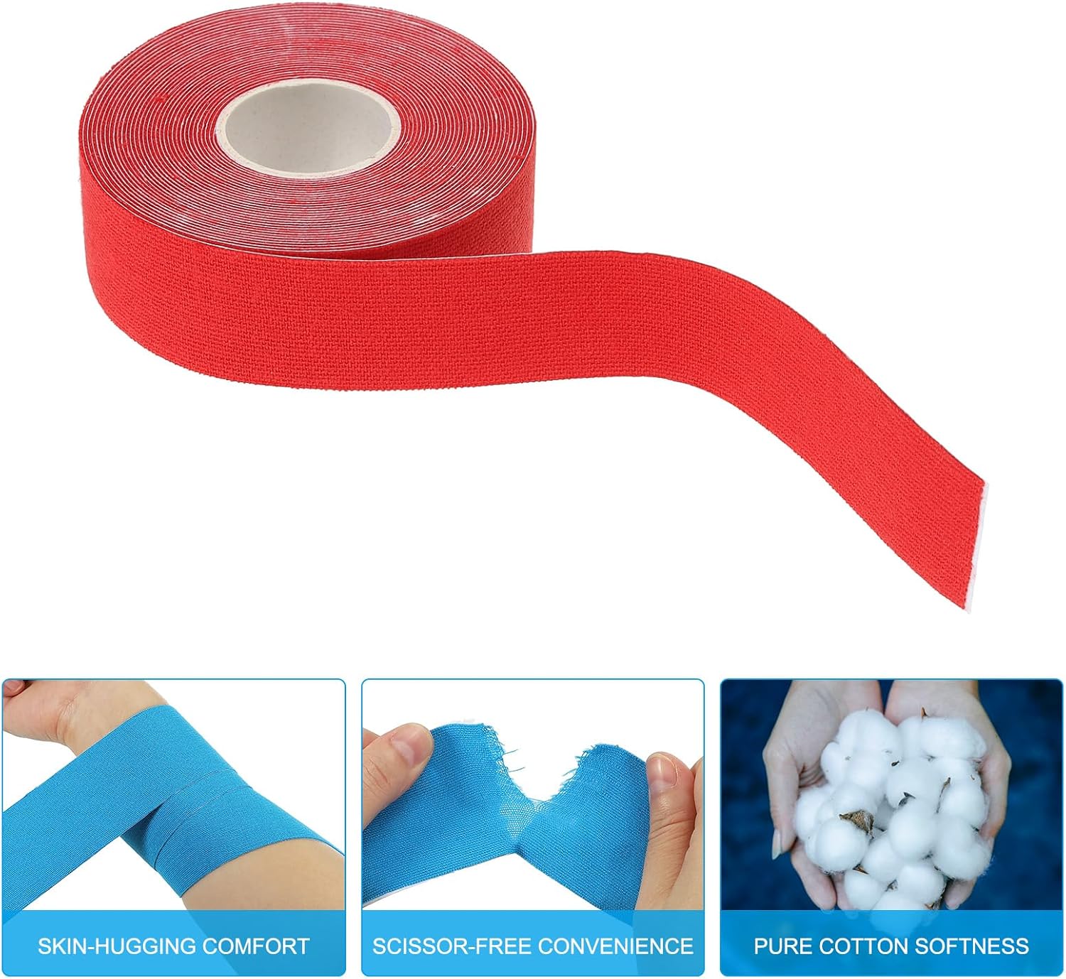 PATIKIL Aerial Hoop Tape, Athletic Tape Adhesive Non-Slip Grip Tape Yoga Rig Sports Tape for Wrapping Gymnastics