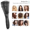 Faigy Detangler Hair Brush – Wet or Dry Hair Detangling Brush and Comb For Curly, Wavy, Coily Hair, Detangle Easily or Long Straight Hair (Detangle Hair Brush + Shampoo Brush) gallery image