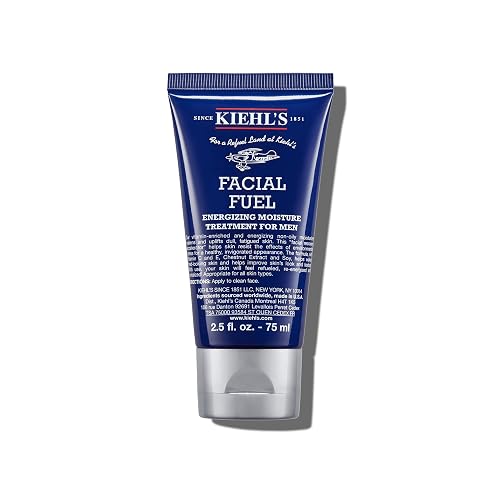 Kiehl's - Facial Fuel Men's Energizing Moisturizer | Men's Daily Face Moisturizer to Revive Skin - With Vitamin Cg & Caf