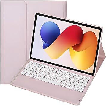 Keyboard Cover Folio Case with Detachable Bluetooth Keyboard for Redmi Pad 2 Pro 12.1" | Xiaomi Poco Pad M1