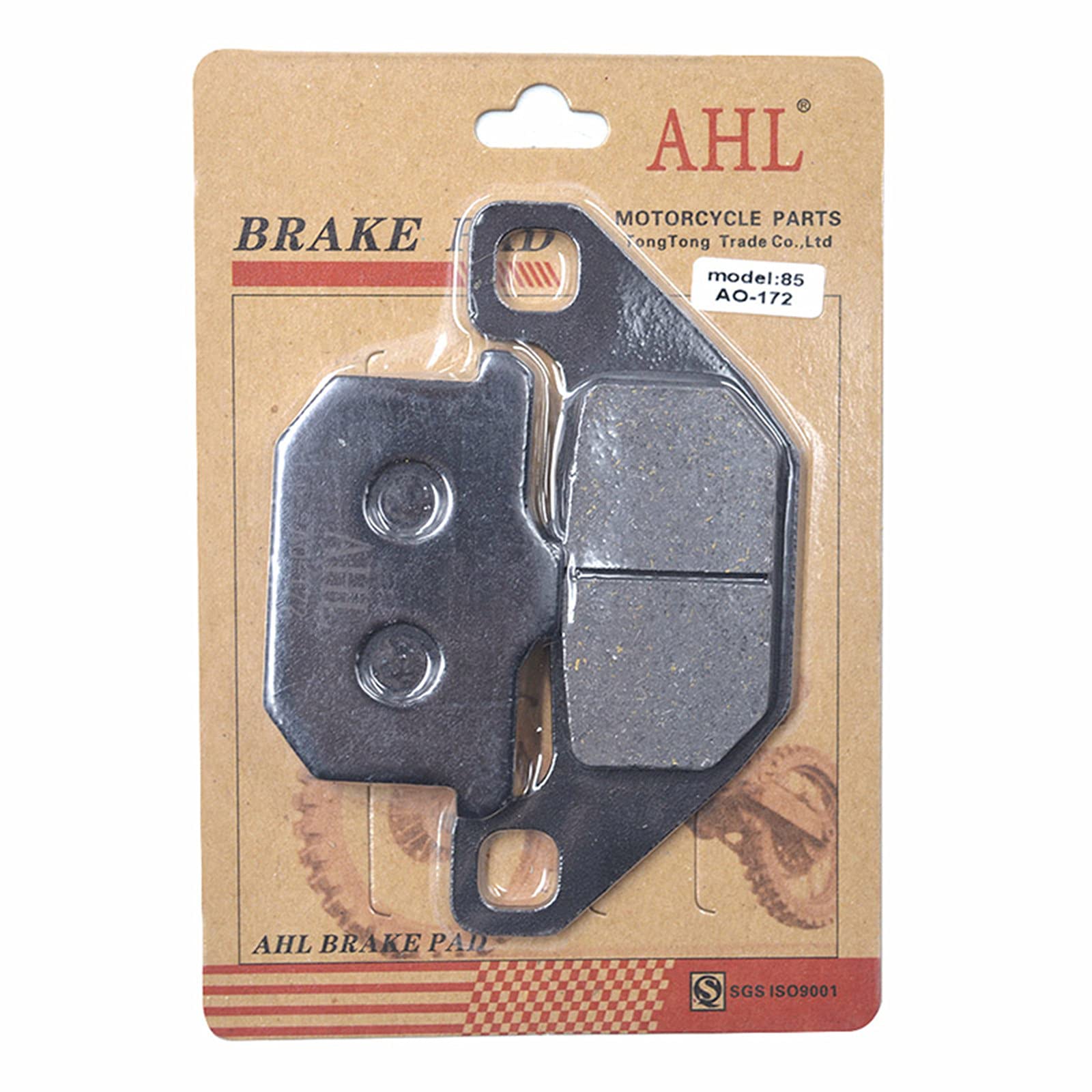 AHL 1 Paar Vorne Bremsbeläge für EL 252 (EL 250 F2/F3/F5/F6) 1996-2003 / EN 500 A1-A3/B1-B2/C1-C9 1990-2004
