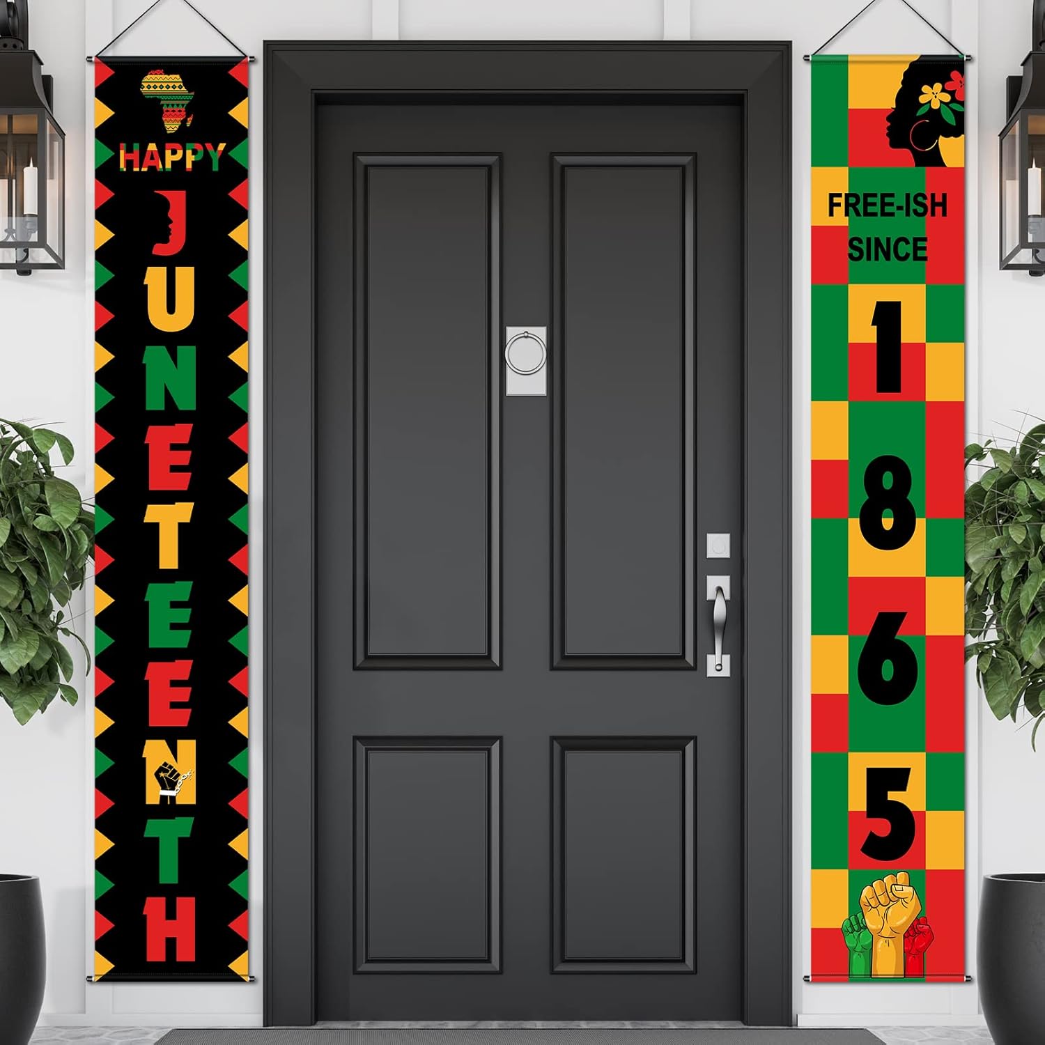 Tatuo Decorations Banner Happy