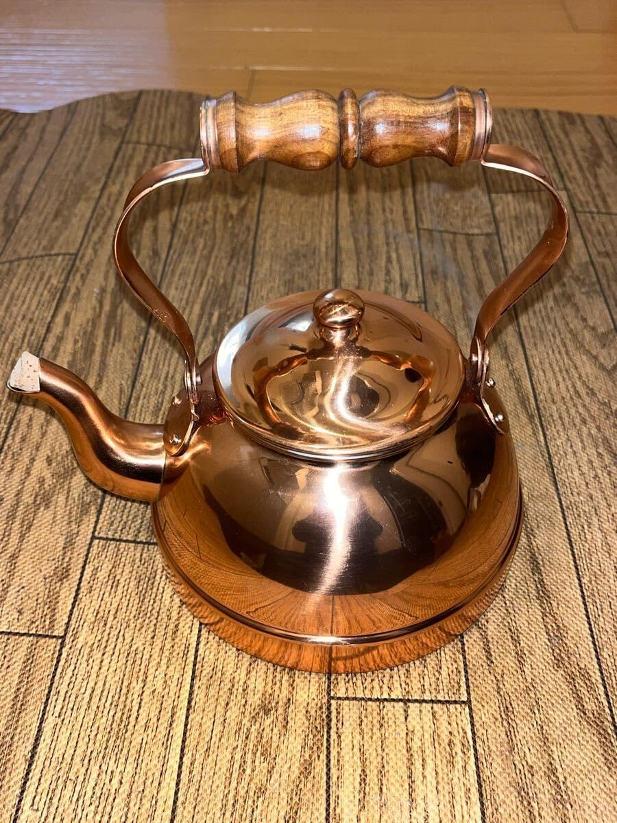 【美品】TAGUS ターガス ケトル　純銅製　アンティーク ケトル　ポルトガル製 銅のやかん TAGUS ターガス ポルトガル製 銅製 ケトル - メルカリ