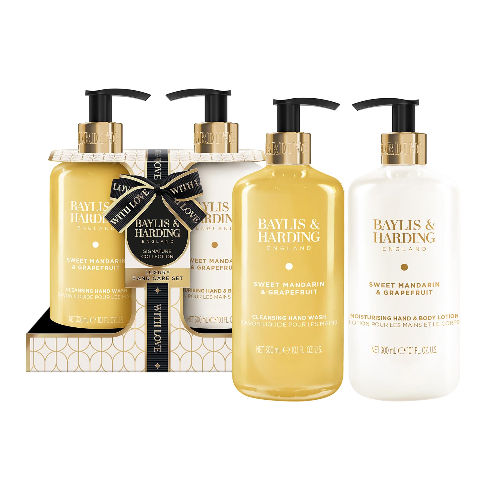 Baylis & Harding Sweet Mandarin & Grapefruit Luxury Hand Care Gift Set - Vegan Friendly (Pack of 1)