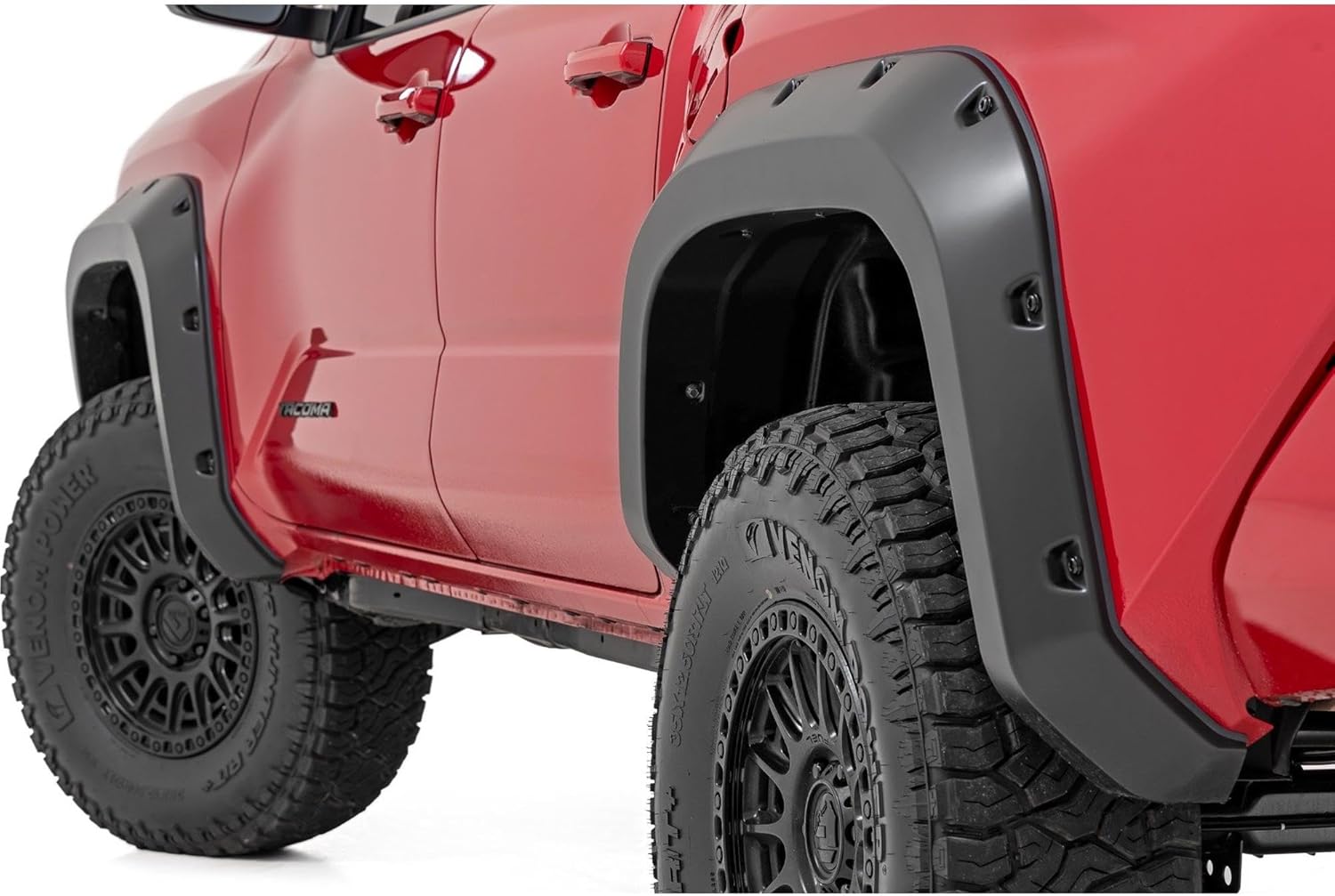 Rough Country Pocket Fender Flares for 2024 Toyota Tacoma - F-T12421