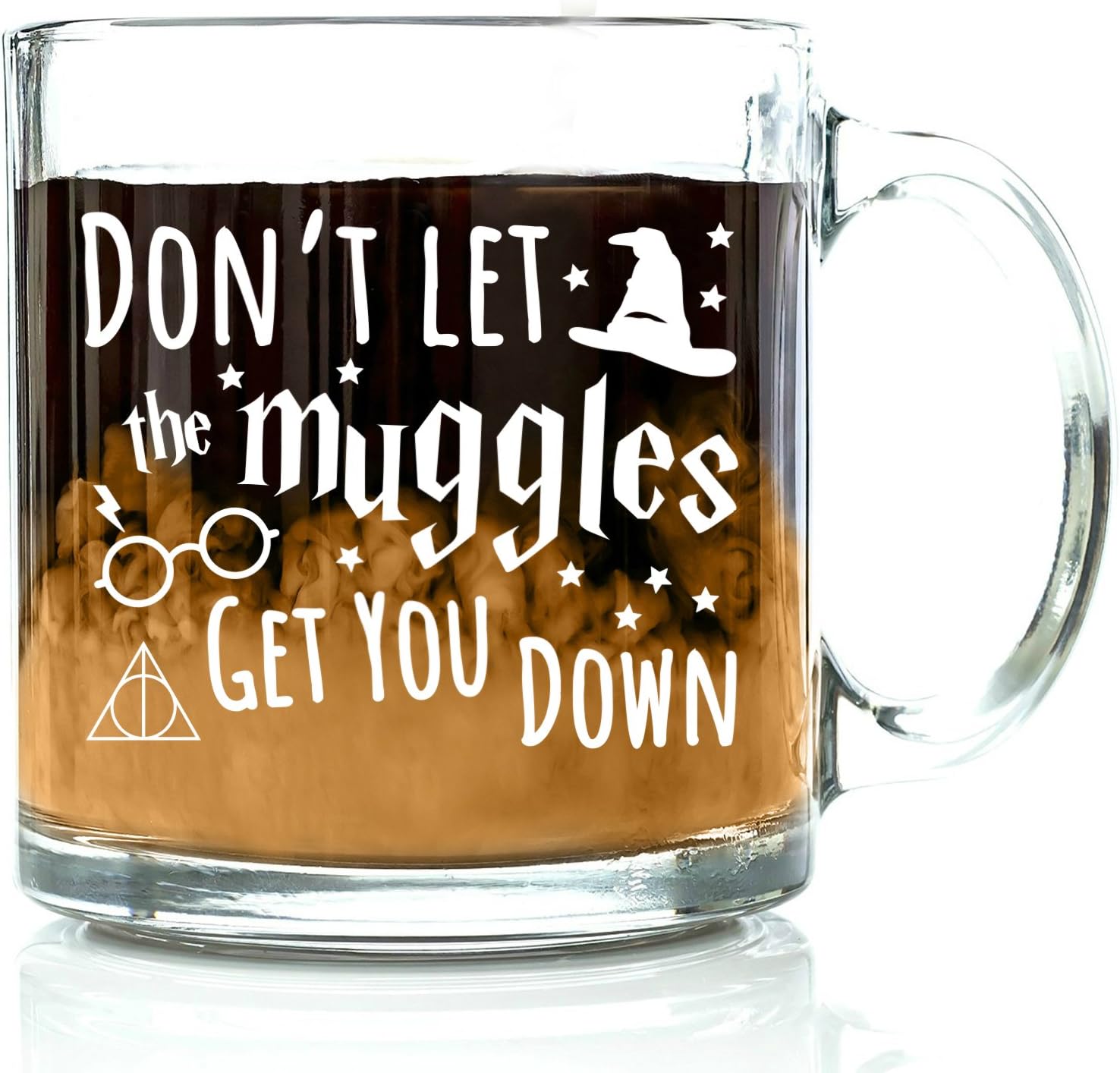 Don't Let Them Get You Down Funny Coffee Mug 13 oz - Unique Birthday Gift For Men & Women Him or Her - Best Office Cup - Christmas Present Idea For Son, Daughter, Husband, Wife, Boyfriend, Girlfriend