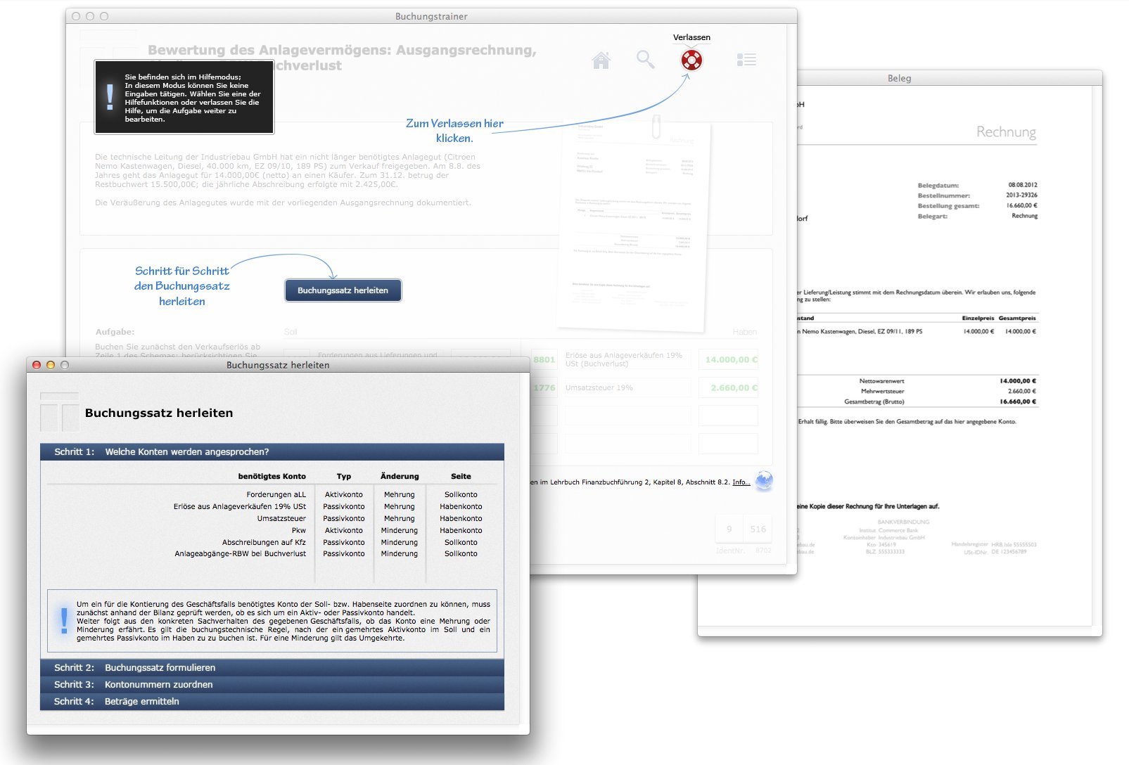 Buchungstrainer Xpert Business Finanzbuchführung 1 2022: Interaktive Belegsammlung für Kursteilnehmer (Lernsoftware) 750 Belege SKR03 SKR04 Bundle