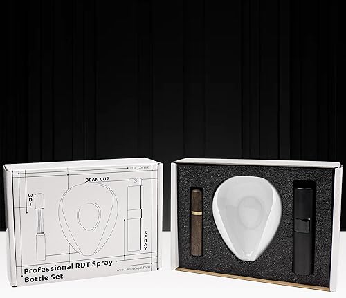 Miniatura 2 de Botella de spray de taza dosificadora de granos de café y juego de herramientas WDT, herramienta RDT, kit de bandeja dosificadora de cerámica (hasta