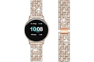 Style Up with Diamond Rhinestone Bands for UMIDIGI Uwatch Line