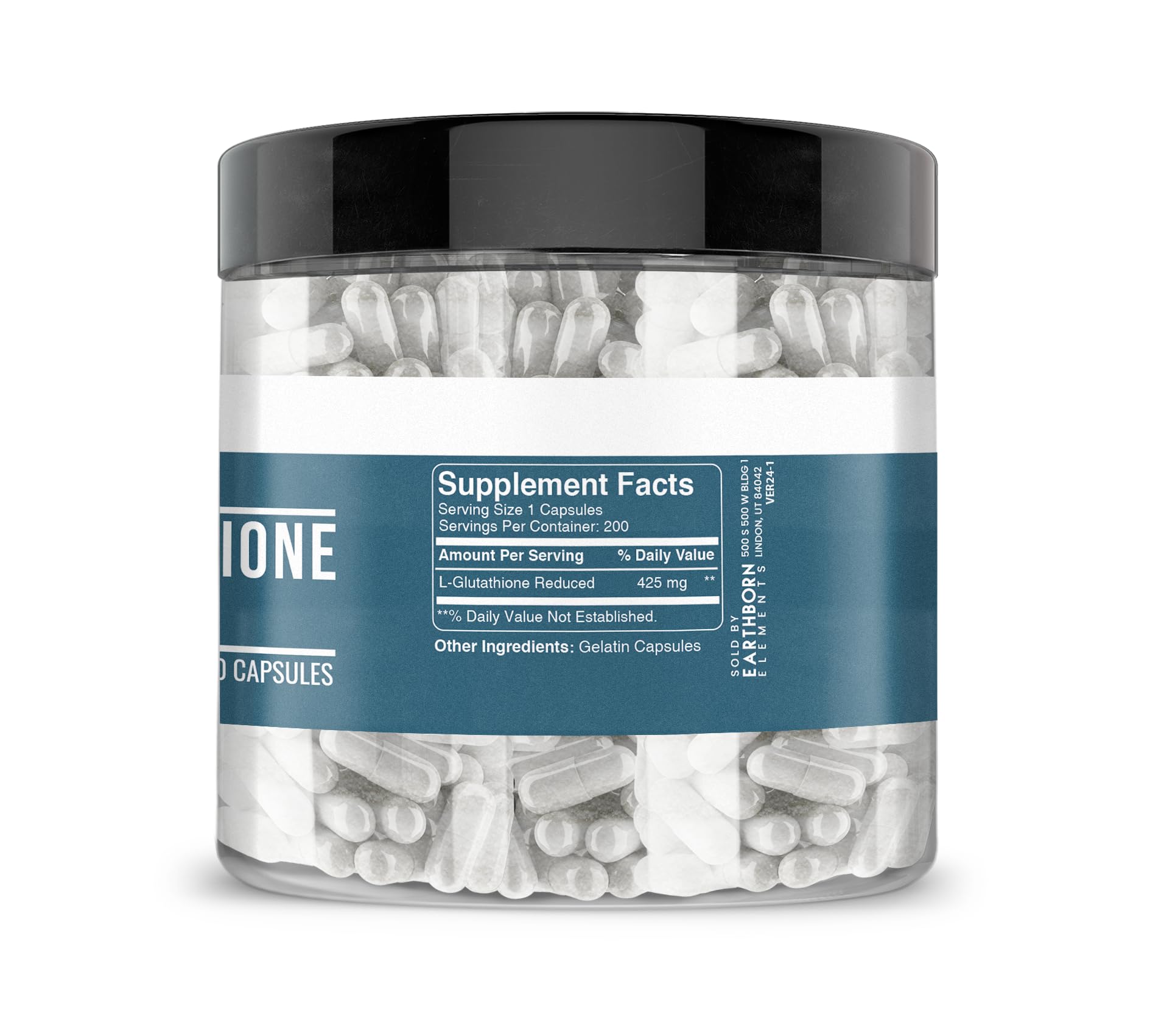 amazon elements glutathione Amazon.com: Earthborn Elements L-Glutathione Reduced, Pure & Undiluted, No  Additives (200 Count) : Health & Household