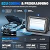 XTOOL D9S PRO Scan Tool with ECU Programming/Coding:2026 AI Assisted Wireless Car Diagnostic Scanner Bi-Directional Topology Map Service 45+ FCA/DoIP/CAN FD, Full System, 3 Year Update