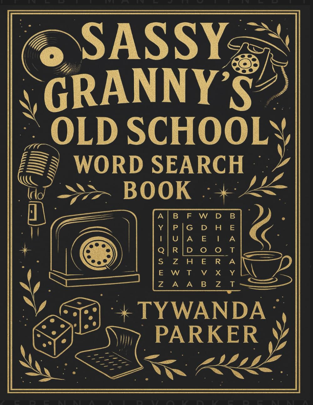 Sassy Granny's Old School Word Search Book