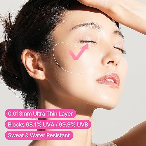 Miniatura 2 de FRANZ Parches solares de péptidos de protección UV, tamaño L, 5 pares y kit de prueba de parches de manchas oscuras, 12 parches