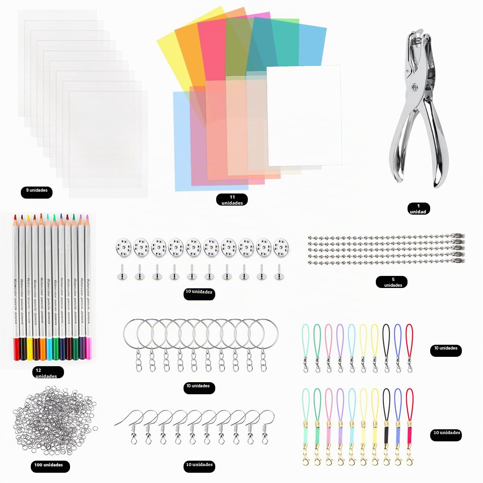 MXTIMWAN Papel Termoretráctil Transparente Mate, 20 Hojas en Blanco Plástico Mágico Termocontraíble, Láminas de Plástico Termorretráctil para Manualidades Creativas DIY MXTIMWAN Papel Termoretráctil Transparente Mate, 20 Hojas en Blanco Plástico Mágico Termocontraíble, Láminas de Plástico Termorretráctil para Manualidades Creativas DIY