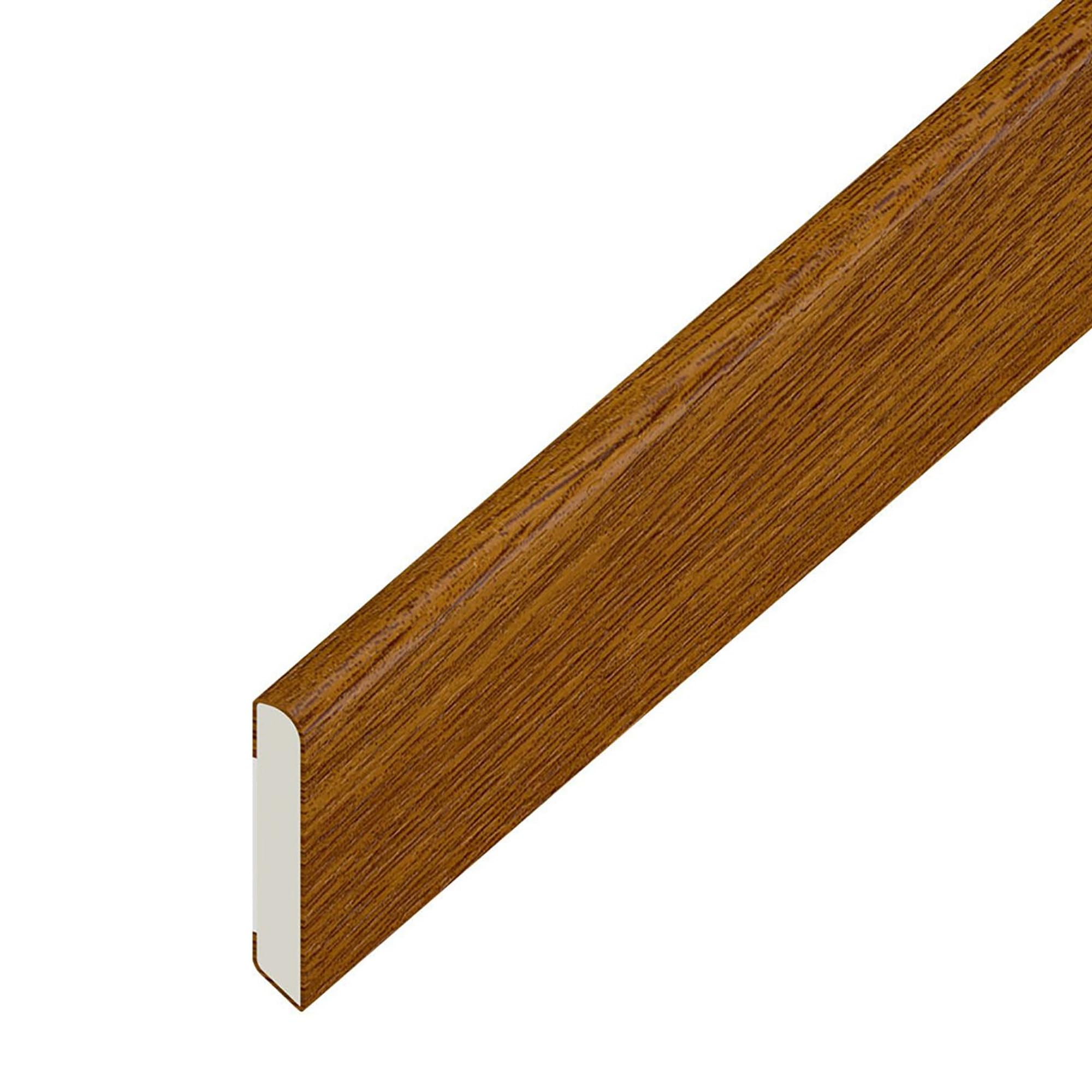 Windows4you UPVC Finishing Trim - Plastic Window Trim & UPVC Trim for Windows and Doors - Golden Oak Rigid UPVC - 1.5m Length (95mm x 1.5m)