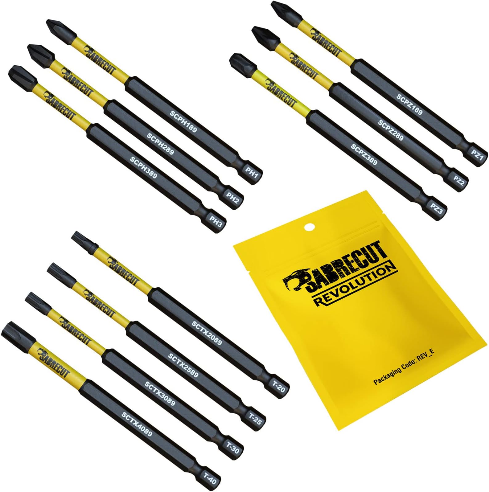 SENCO Autofeed Driver Bits SabreCut 5-Pack PH2 Driver Bits For SENCO DuraSpin Autofeed Screw Guns (DS275/300) SENCO Driver Bits - Foto 5