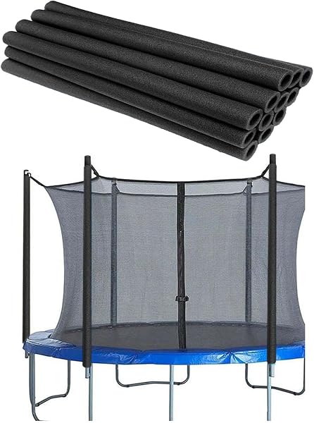 Lot de 12 manchons en mousse pour poteau de trampoline, 88 cm, étanche, tube rond de protection pour trampoline, accessoires de trampoline - 3