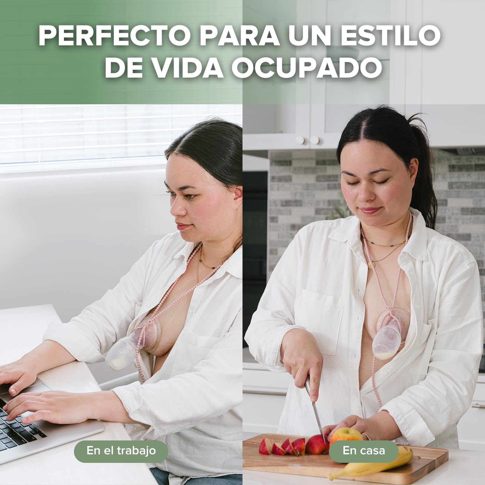 haakaa 100 ML Extractor de Leche Manual, Silicona Sacaleches Manual, Breast Pump, Saludable e Inofensivo