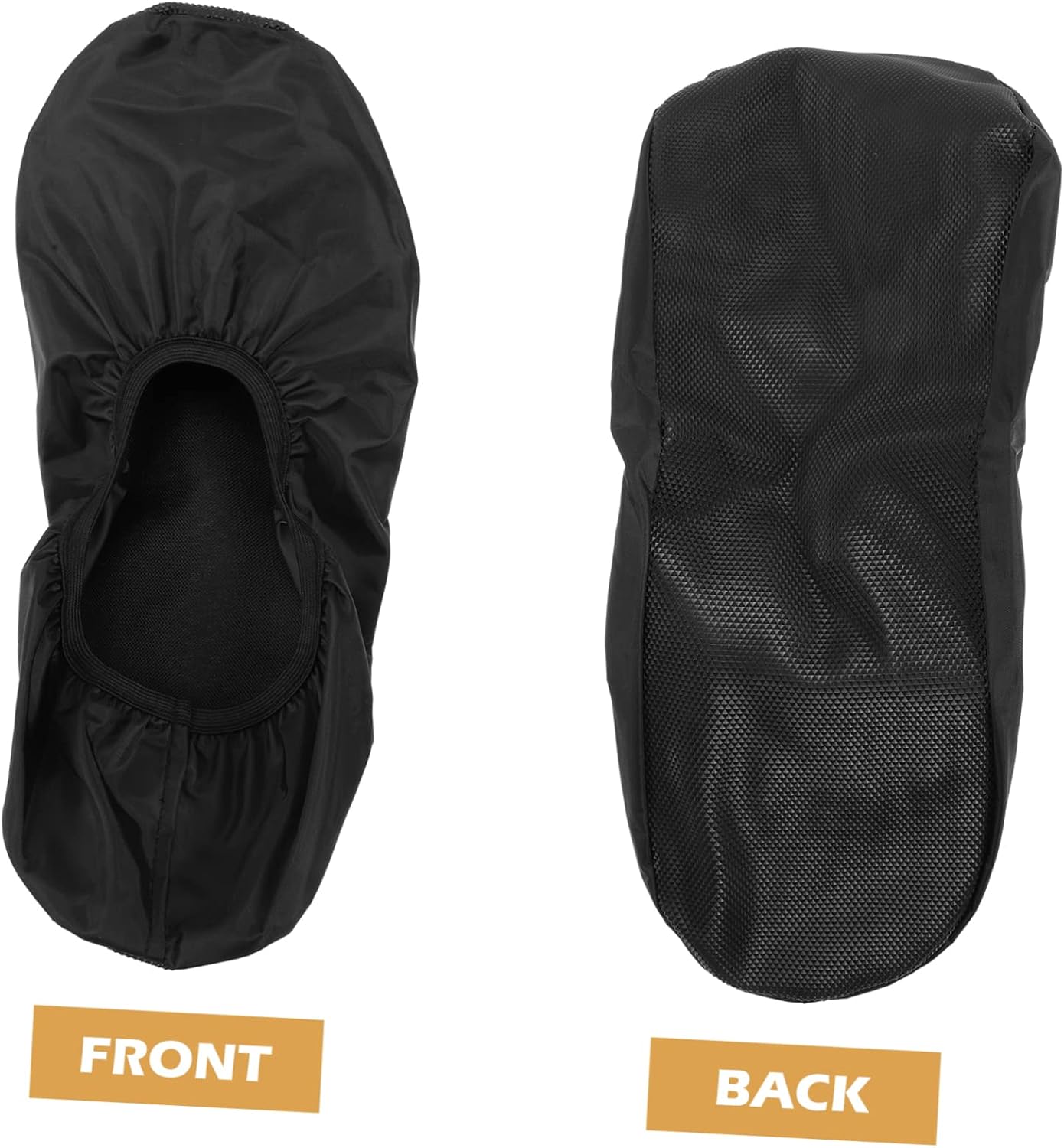 Bowling Shoe Covers 2-Piece Set Waterproof Non-Slip Outdoor Shoe Protectors for Sports Activities