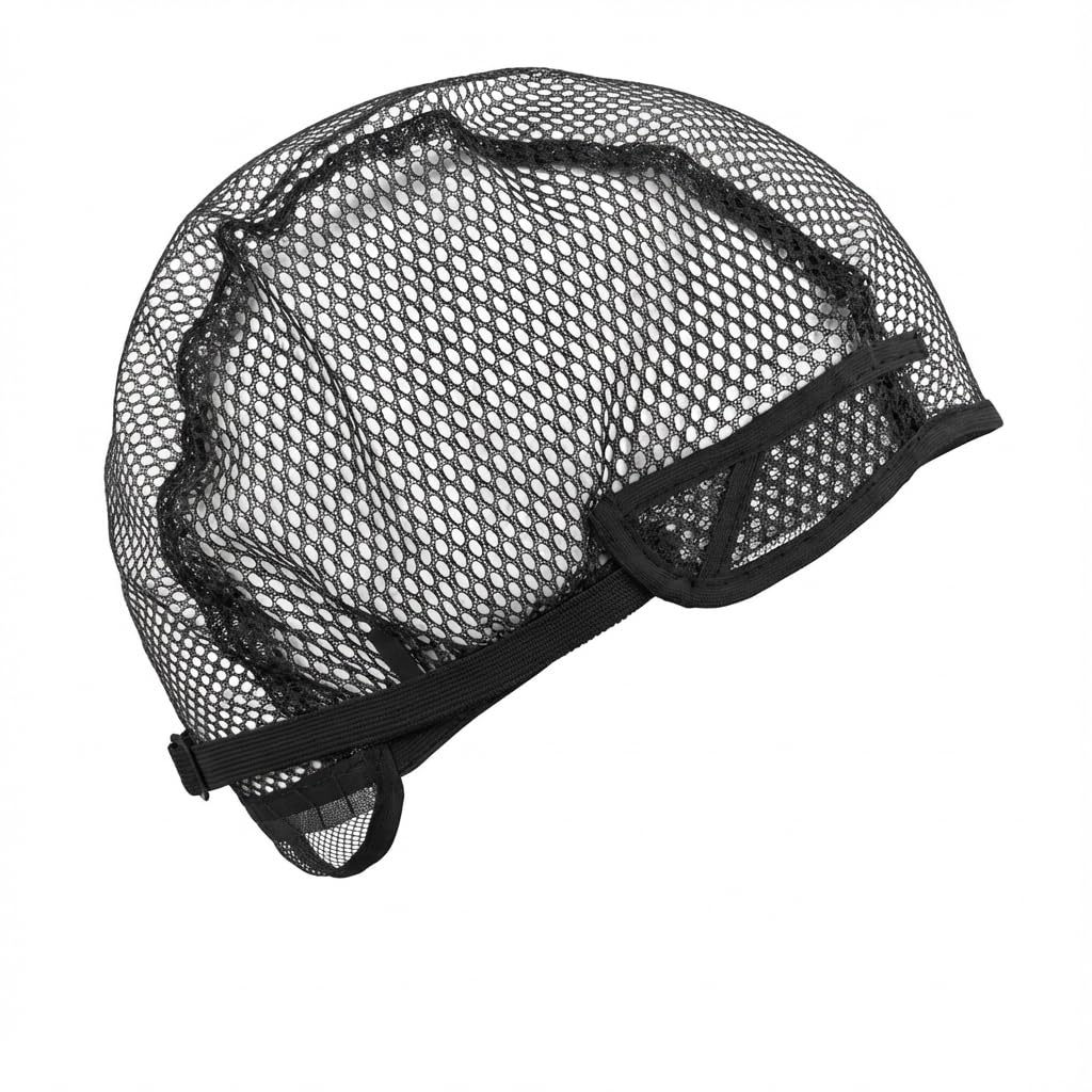 The Frontal Queen SewSecure Multi-Use Mesh Weaving Cap Set, Stretch Wig Cap for Women, Black Hair Net Foundation for Sew-Ins, Quick Weaves and Custom Wig Making, Adjustable Lace Wig Net, 5-Pack