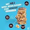 HEJ Oat Whole Grain Oat Bar - Organic Cereal Bar with Coconut Dark Chocolate & Nut Butter - Vegan Snack - Energy Bar - Gluten Free - Choco Coconut 12 x 45 g
