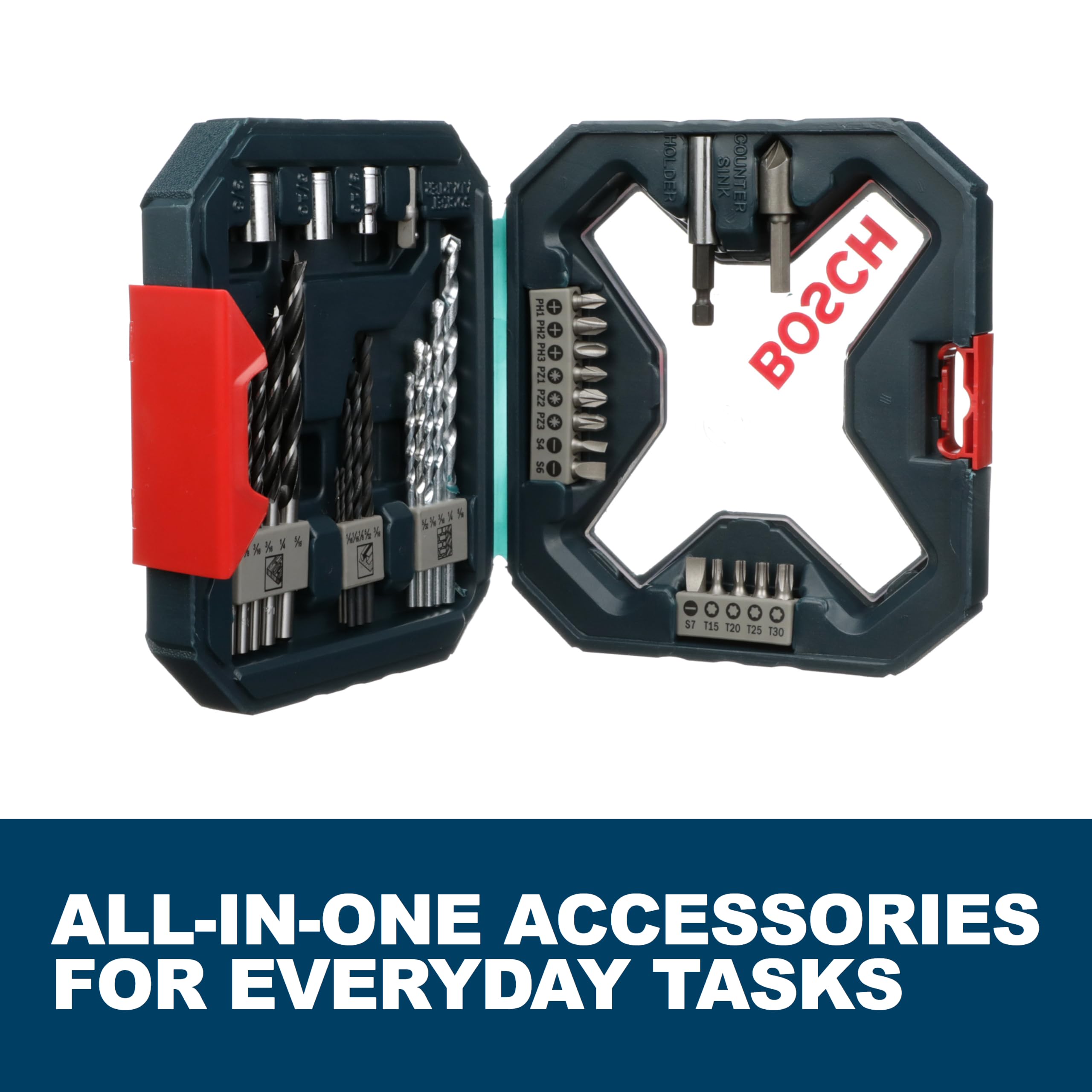 Bosch 34-Piece Drill/Drive Bit Set - Black -2