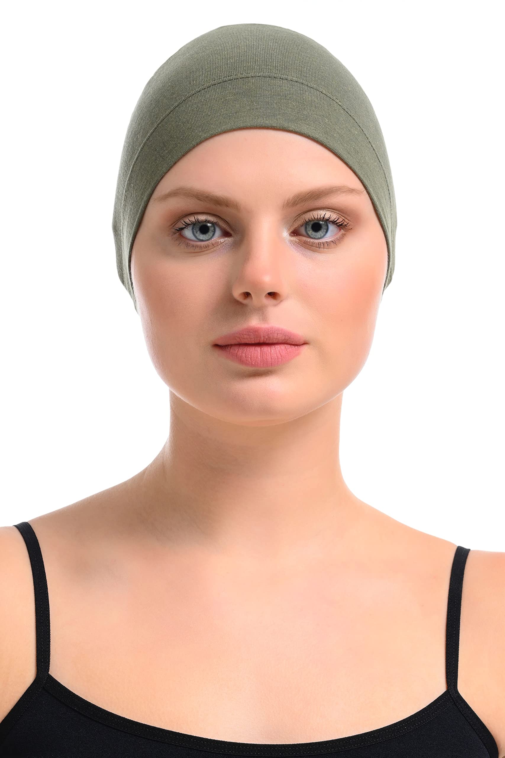 Bambus Mütze für Damen – Chemo Mütze bei Haarausfall, atmungsaktive Nachtmütze, Kopfbedeckung aus Bambus & Baumwolle bei empfindlicher Kopfhaut, Beanie Schlafhaube Frauen